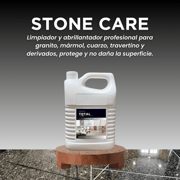 Imagen de presentacion de galon de Stone Care limpiador y abrillantador