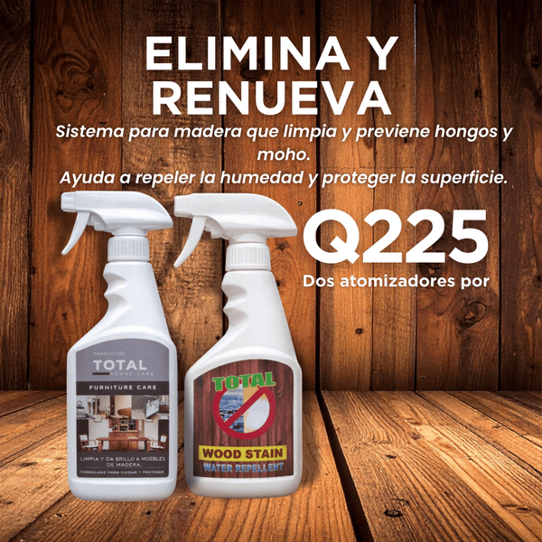 Imagen de combo de atomizadores Furniture Care + Wood Stain