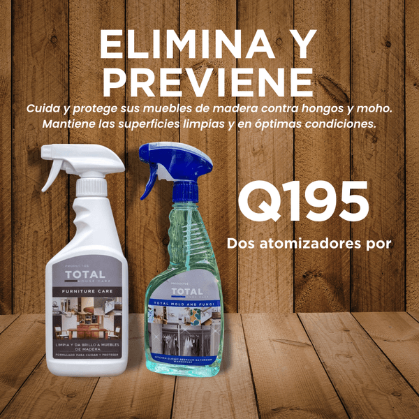 Imagen de combo de atomizadores Furniture Care + Fungi & Mold